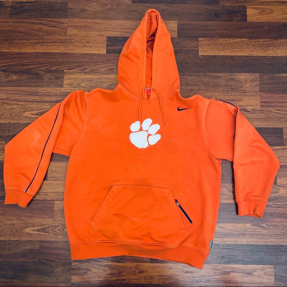 VINTAGE Clemson Basketball Hoodie